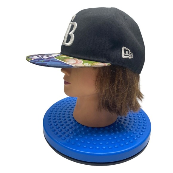 Tampa Bay Rays Hat Cap Snap‎ Back Black MLB Baseball New Era Adjustable Mens - Picture 4 of 9